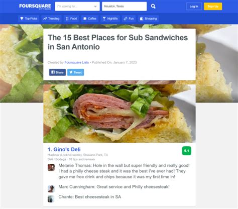 The 15 Best Places for Sandwiches in Bellevue - Foursquare