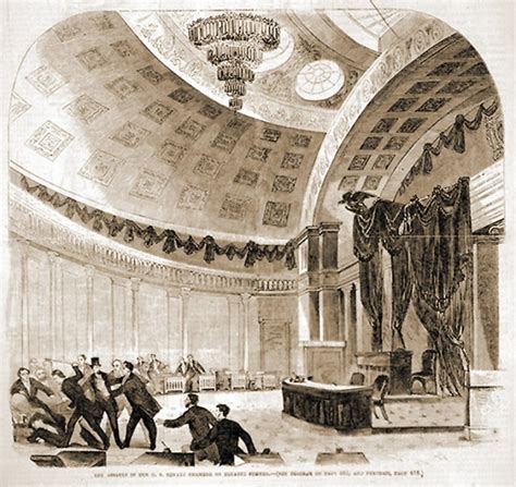 The 1856 Caning of Charles Sumner in the United States Senate