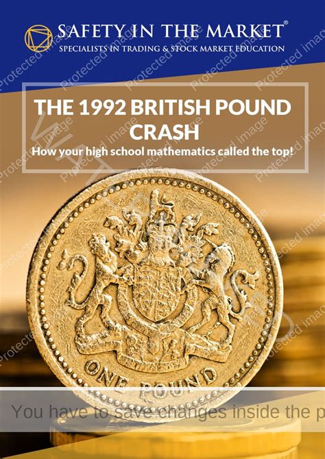 The 1992 British Pound Crash Lesson SITM