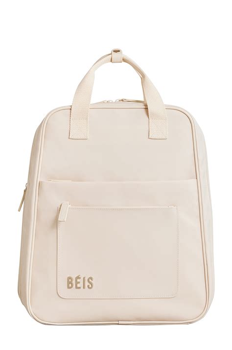 The 2-in-1 Backpack in Beige - Béis