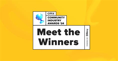 The 2024 Community Industry Awards are here! - cmxhub.com