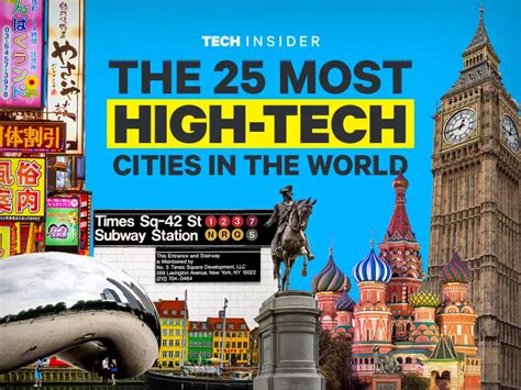 The 25 most high-tech cities in the world