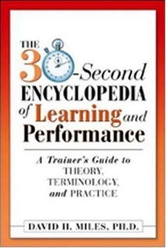 The 30 second encyclopedia of learning and performance a trainers guide to theory terminology and practice. - 2001 2005 mercury mariner outboards 2 5hp 225hp service repair manual instant.