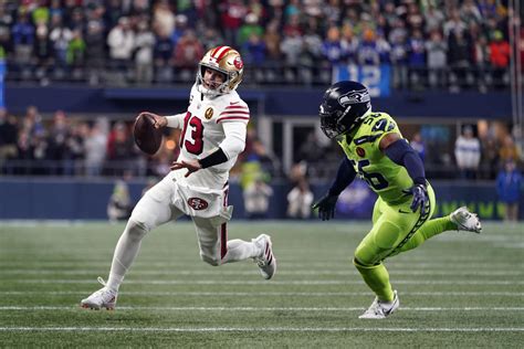 The 49ers set their sights on a rematch with the Eagles following a win over the Seahawks