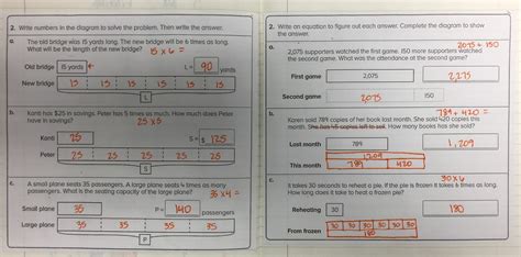 The 4th Grade Mayniacs Strip Diagrams to Model Computation