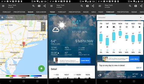 The 5 Best Weather Apps for Android Phones