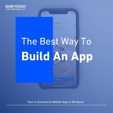The 5 Ways to Build a Mobile App splendapp