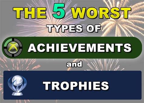 The 5 Worst Kinds of Trophies and Achievements that are Just ...