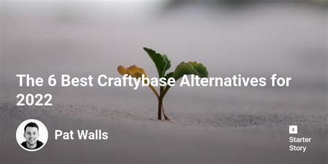 The 6 Best Craftybase Alternatives for 2024 - Starter Story