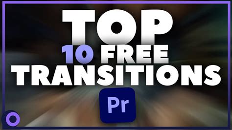 The 7 Best Premiere Pro Free Transition Template Packs