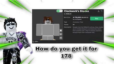 The 79 Robux Clockwork Shades Trick IS BACK!? (ROBLOX)