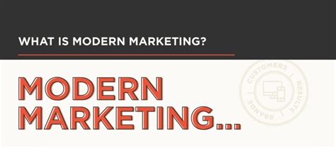 The 8 Pillars of Modern Marketing [INFOGRAPHIC]