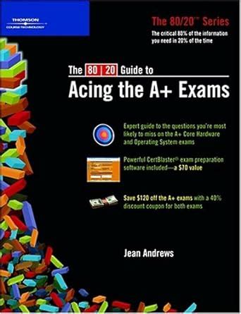 The 80 20 guide to acing the a exams. - Cadwell easy 3 quick reference guide.