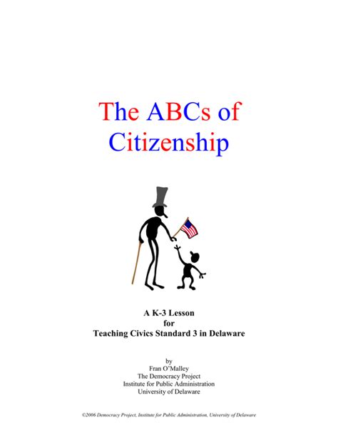 The ABCs of Citizenship - University of Delaware