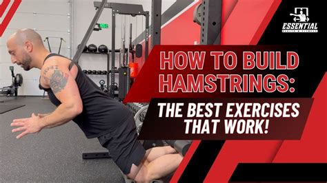 The Absolute Best Way to Build Hamstrings