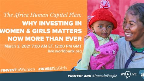 The Africa Human Capital Plan: Why Investing in Women ...