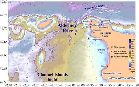 The Alderney Race: general hydrodynamic and particular features