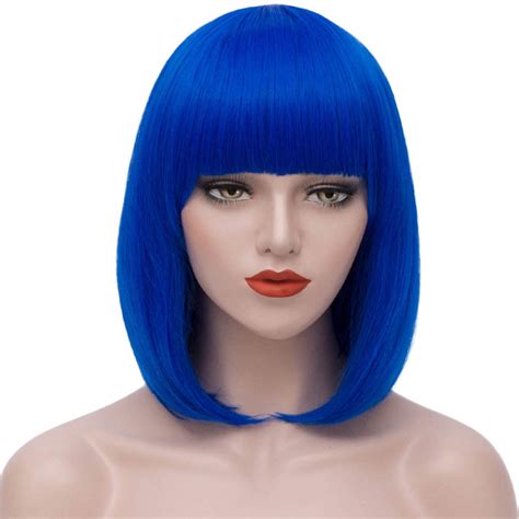 The Allure of Blue on Wigs