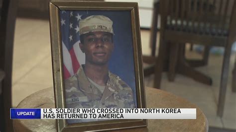 The American soldier who bolted into North Korea 2 months ago has returned to the US