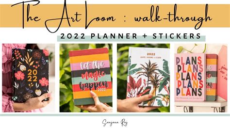 The Art Loom - 2024 Planner India Walk-Through Sanjana Raj