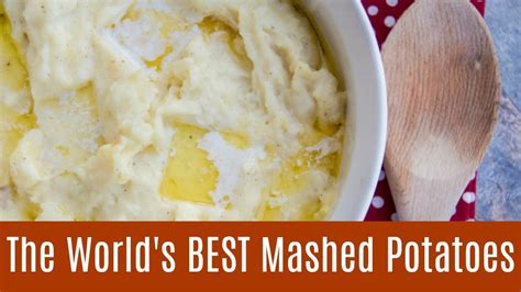 The BEST Mashed Potatoes - YouTube