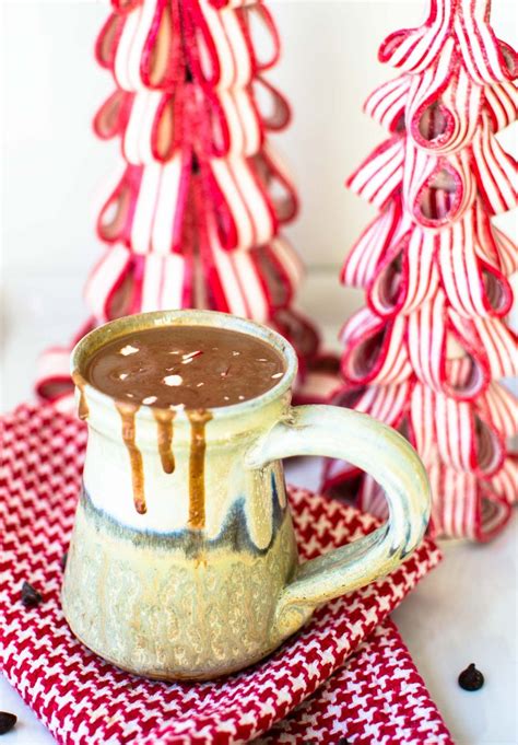 The BEST Slow Cooker Hot Chocolate Dairy-Free Version Included!