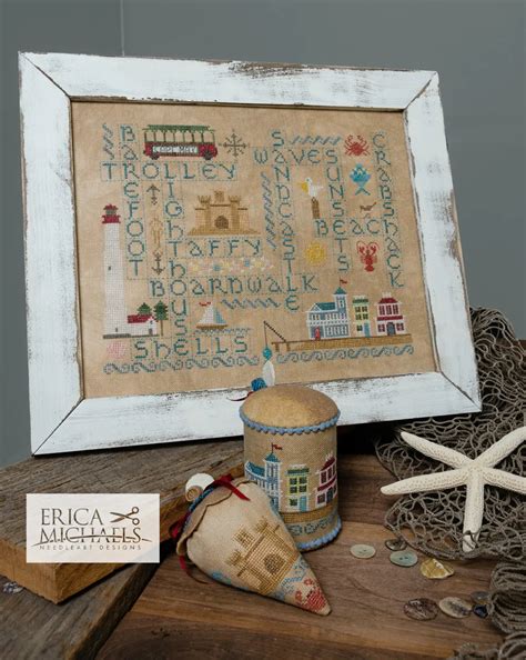 The Beach is Calling Pattern by Erica Michaels - kimatdesigns.com