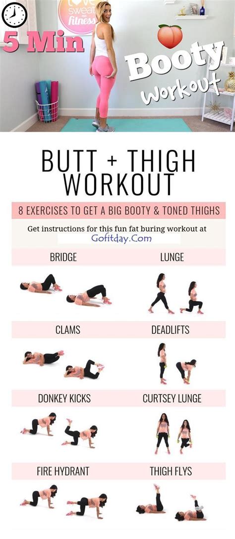 The Best 10 Day Butt Workout Plan (+ Free …