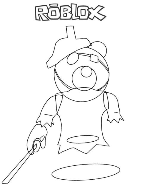 The Best 26 Roblox Piggy Coloring Pages Ghosty imageladderzone
