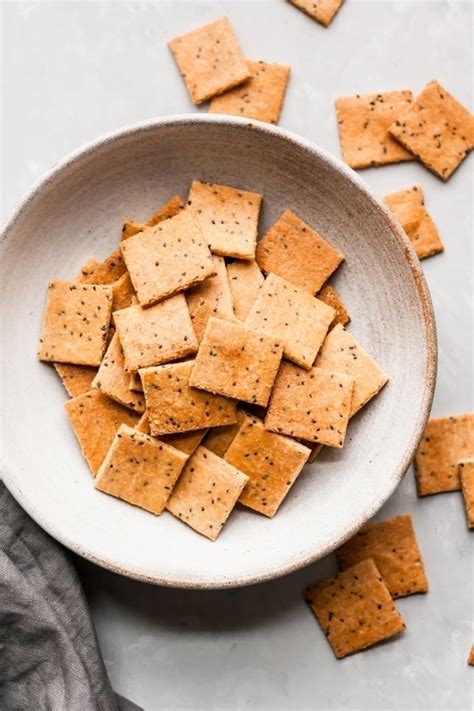 The Best 4-Ingredient Paleo Crackers Ambitious Kitchen