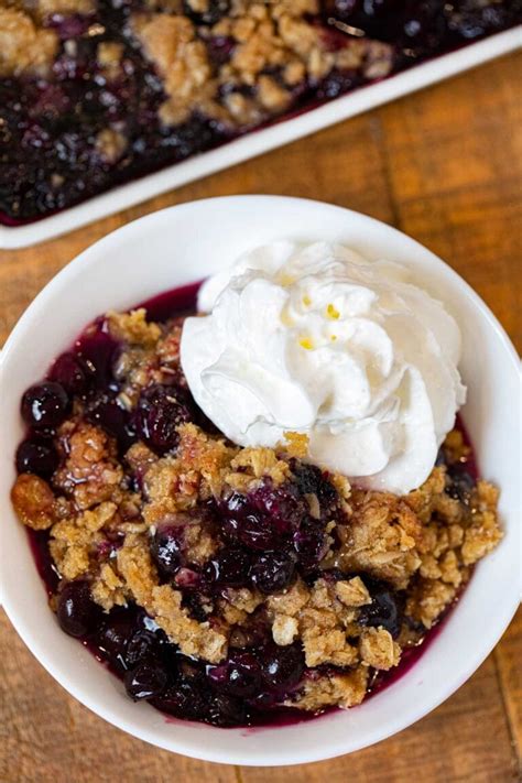 The Best Blueberry Crisp Recipe {Fresh or Frozen Berries}