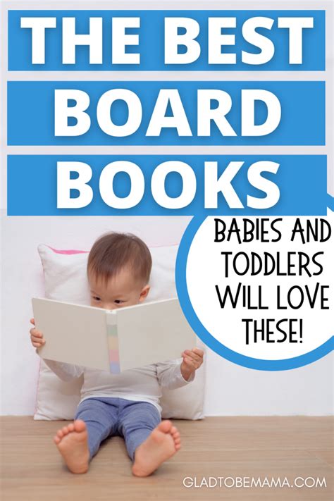 The Best Board Books For Toddlers Glad To Be Mama