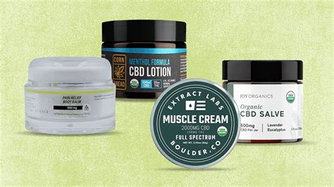 The Best CBD Balms, Creams, and Salves for Pain Relief in 2024