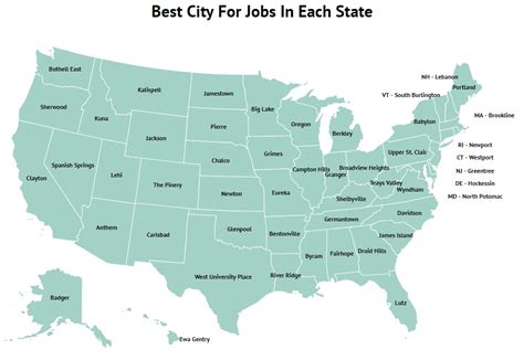 The Best Cities To Get A Job In 2024 – Zippia