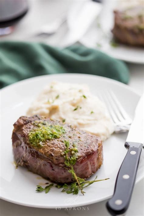 The Best Filet Mignon Ever, with Garlic-Herb …