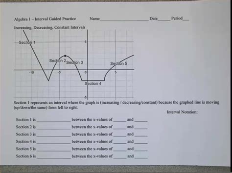The Best Increasing And Decreasing Intervals Worksheet 2023 Alec