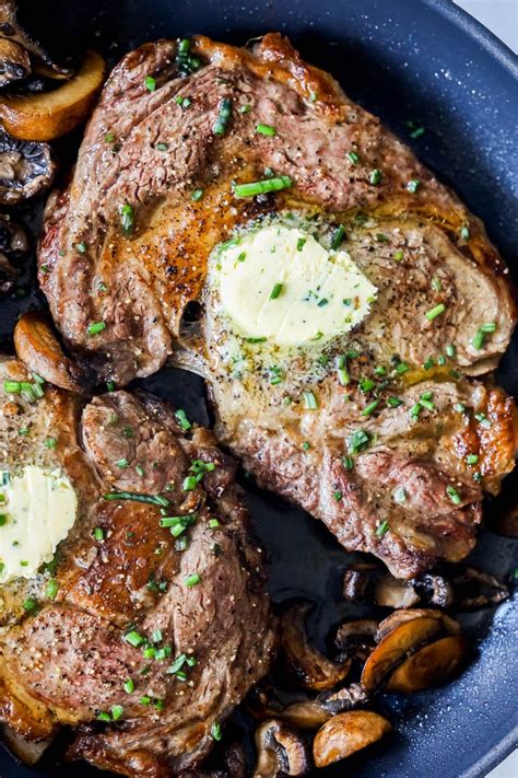 The Best Oven Broiled Ribeye Steaks with …