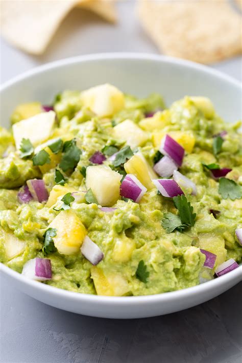 The Best Pineapple Guacamole - Delish D