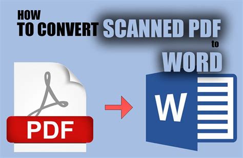 The Best Way to Convert Scanned PDF to Word