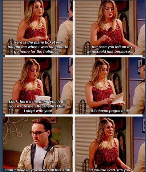 The Big Bang Theory Love Quotes