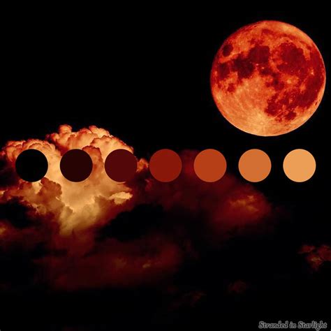 The Blood Moon Color Palette