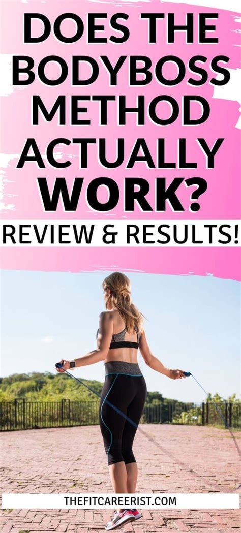 The BodyBoss Method Safety Effectiveness Types of Workouts