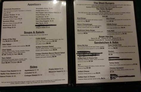 The Brant Bar Brant, MI 48614 - Menu and 60 Reviews - Restaurantji