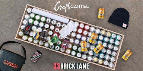 The Brick Lane Brewing 100 Can Case - Craft Cartel Liquor