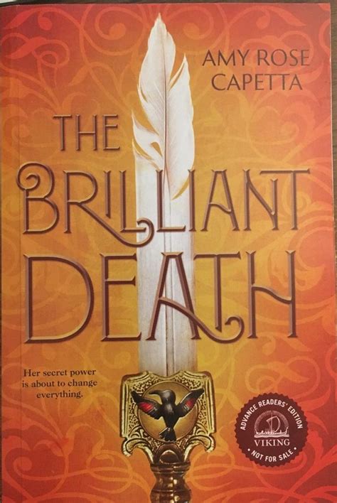 The Brilliant Death Series by Amy Rose Capetta - Goodreads