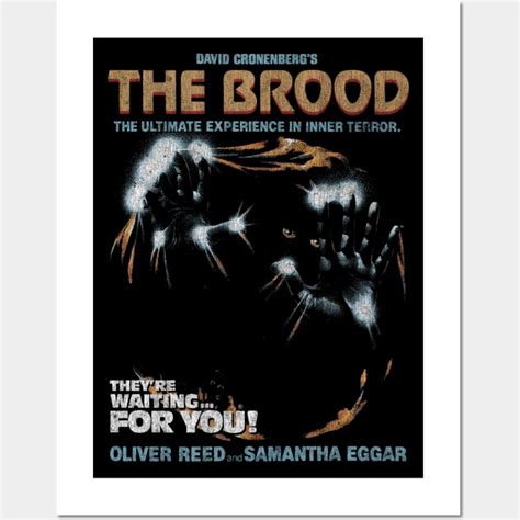 The Brood David Cronenbergs Poster Poster Art Design