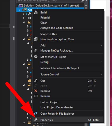 The Build Events in Visual Studio