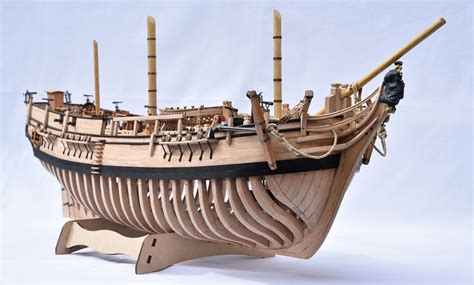 The Built Up Ship Model