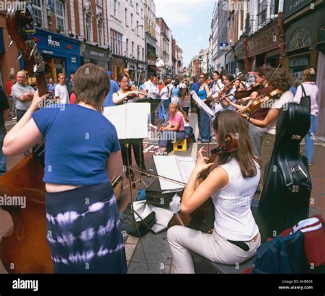 The Business of Busking on Grafton Street, Dublin - Dublin