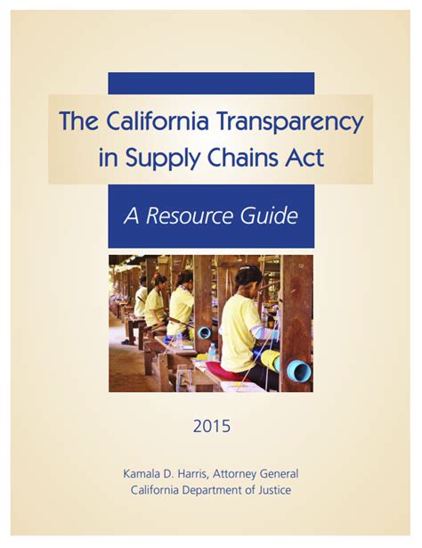 The California Transparency in Supply Chains Act Purina